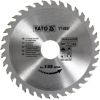 Griešanas disks kokam Yato YT-6057; 160x30 mm; Z36 Zāģripas