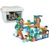 Leantoys Świecąca Zjeżdżalnia Dla Kulek Klocki Magnetyczne W Pudełku 150 Elementów LEAN Toys Konstruktori 