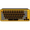 LOGITECH POP Keys Bluetooth Mechanical Keyboard - BLAST YELLOW - RUS Клавиатуры