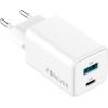 Forever TC-08-45AC GaN PD QC USB-C / USB Tīkla Lādētājs 45W Telefonu lādētāji 220v