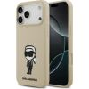 Karl Lagerfeld Apple  iPhone 17 Pro Max MagSafe case compatible Silicone W/ KL Sketch & Logo Brown Чехлы - альтернативные