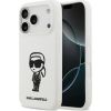 Karl Lagerfeld Apple  KARL LAGERFELD case for IPHONE 17 Pro compatible with MagSafe KLHMP17LSKIGROH (Silicone W/ KL Sketch & Logo) white White Чехлы - альтернативные