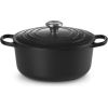 Le Creuset Čuguna katls apaļš Ø34cm / 12L matēti melns Katli