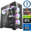 INTOP AQUA Ryzen 7 9700X 32GB DDR5 1TB SSD M.2 NVME RTX4070 12GB no-OS Personālie datori