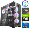 INTOP AQUA Ryzen 5 7600X 16GB DDR5 1TB SSD M.2 NVME+2TB RTX4070 12GB WIN11 Personālie datori