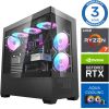 INTOP AQUA Ryzen 7 7800X3D 16GB DDR5 1TB SSD M.2 NVME+2TB RTX4070 12GB no-OS Personālie datori