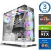 INTOP AQUA Ryzen 7 7700X 64GB DDR5 1TB SSD M.2 NVME RTX4070 12GB no-OS Personālie datori