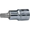 Kstools 1/2´´ CHROMEplus Bit socket Torx, T70, on hang tag, KS Tools Muciņas 