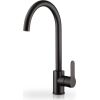 Kitchen tap Pyramis black matte Izlietnes maisītāji krāni