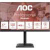 AOC U27E4CV 27 " IPS UHD 16:9 60 Hz 4 ms 3840 x 2160 pixels 400 cd/m² HDMI ports quantity 2 Black Monitori