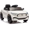 Lean Cars Ford Mustang Mach-E White 24V Battery-Powered Car Jaunumi, Bērnu preces