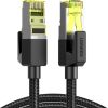 Ugreen   Ugreen NW150 80420 Ethernet RJ45 Cat 7 10Gbps Cable 0.5m - Black Новинки Компьютерная техника