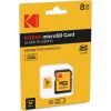 Kodak mSD 8GB Class10 Extra EKMSDM8GHC10CK Atmiņas kartes micro SD SDHC