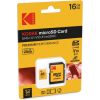 Kodak mSD 16GB UHS-I U1 V10 A1 Premium EKMSDM16GHC10K Atmiņas kartes micro SD SDHC