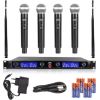 Dna Professional DNA WM4 VOCAL SET - Mikrofon bezprzewodowy, 4x nadajnik doręczny, system nagłośnienia UHF Mikrofoni