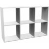 Top E Shop Topeshop MALAX 2X3 BIEL living room bookcase Jaunumi -Dārzam