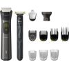 Philips MG9540/15 hair trimmers/clipper Grey 27 Lithium-Ion (Li-Ion) Matu, Bārdas, Ķermeņa trimmeri