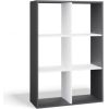 Top E Shop MALAX 2X3 SHELVING UNIT, ANTHRACITE/WHITE Jaunumi -Dārzam