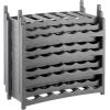 ROTHO Vario Wine Rack Anthracite - Stand for 6 Bottles Atkritumu tvertnes