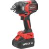 Triecienatslēga Yato YT-828071; 18 V; 1x4,0 Ah akum. Trieciena uzgriežņu pistoles ar akumulatoru