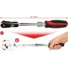 Kstools 1/4" SlimPOWER telescopic-joint reversible ratchet, 72 teeth, KS Tools Sprūdatslēgas