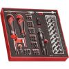 Tengtools Instrumentu komplekts Teng Tools TEDSD14; 95 gab. Аксессуары для дрелей