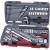 Tengtools Instrumentu komplekts Teng Tools TM127; 1/4''; 3/8''; 1/2''; 127 gab. Механические инструменты