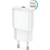 Forever TC-01 PD QC Tīkla Lādētājs USB-C 20W Telefonu lādētāji 220v