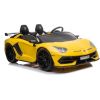 Lean Cars Auto na akumulator Lamborghini Aventador  SX2028 Żółty Jaunumi, Bērnu preces