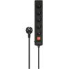 Pagarinātājs Savio Surge Protection Power Strip 5 sockets 1.8m Strāvas pagarinātāji