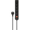 Pagarinātājs Savio Surge Protection Power Strip 5 sockets 3m Strāvas pagarinātāji