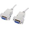 Goobay Kabelis DB9-F: DB9-F  Null Modem 1.8m Dažādi vadi