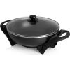 Tristar Electric Wok PZ-9130 1500 W Stainless steel 4.5 L Black Jaunumi Sadz. tehnika