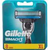 Gillette Mach3 8pc Skuvekļu papildpiederumi