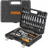 INSTRUMENTU KOMPLEKTS Isma  108elementi 1/4" ,3/8" (4-22mm) Jaunumi - Datori
