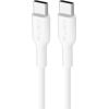 Cable USB-C to USB-C 2.0, 2m, by Puro White Data USB kabeļi