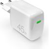 Wall Charger Super Mini GaN USB-C, 45W by Puro White Jaunumi - Viedierices
