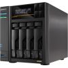 NAS Asustor AS6804T; Tower; 4x (3.5" SATA HDD/ 2.5" SSD); AMD Ryzen Embedded V3C14; 16G ECC DDR5 SODIMM (max. 64GB), 2x 10GbE, 2x 5GbE, 4x M.2 2280 NVMe PCIe 4.0, 2x USB4, 2x USB 3.2 Gen, 1x optional 10 GbE card Серверы и компоненты серверов