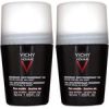 Vichy Men Homme 72H Deodorant Anti-Transpirant ( 2 pcs ) - Roll-on deodorant for sensitive skin 50ml Smaržas - NESAKĀRTOTS