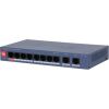 Switch DAHUA DH-CS4010-8ET2GT-60 PoE ports 8 60 Watts CS4010-8ET2GT-60 Switch