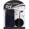 Wall clock DIY sticker, black Часы на стене