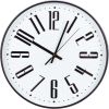 Wall clock CLINT D30cm, black Часы на стене