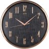 Wall clock HUGH D37cm, black Часы на стене