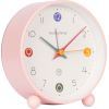 Alarm clock LOOKBOOK H12.5cm, pink Часы на стене