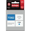 Activejet AE-33CNX Ink cartridge (replacement for Epson 33XL T3362; Supreme; 12 ml; cyan) Tintes printeru izejmateriāli