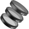 CPL, ND 8/16/32 Telesin filter set for DJI Action 5 Pro / 4 /3 Sporta kameru aksesuāri