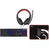 White Shark   COMANCHE-3Gaming set for beginners, gaming keyboard, gaming mouse, gaming headset and mouse pad Black Клавиатуры