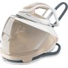 Tefal Pro Express Eco GV9E22E0 steam ironing station 2200 W 1.8 L Durilium AirGlide Autoclean soleplate Beige, White Gludekļi un sistēmas