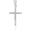 Sudraba kulons #2302029(PRh-Gr)_CZ, Sudrabs 925°, rodijs (pārklājums), Cirkoni, 0.7 gr. Krustiņi un ikonas