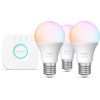 Philips Hue E WCA 806 A60 E27 3kit EU E27 8 W 16 million colours, White and colour light Viedās lampas un spuldzes